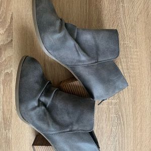 Gray Booties